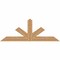 Ekena Millwork Saratoga Smooth Timber Gable Bracket, Western Red Cedar, 72"W x 27"H x 5 1/2"D x 5 1/2"F, 9/12 Pitch GBW072X27X0606SAR00SWR - alternate 1